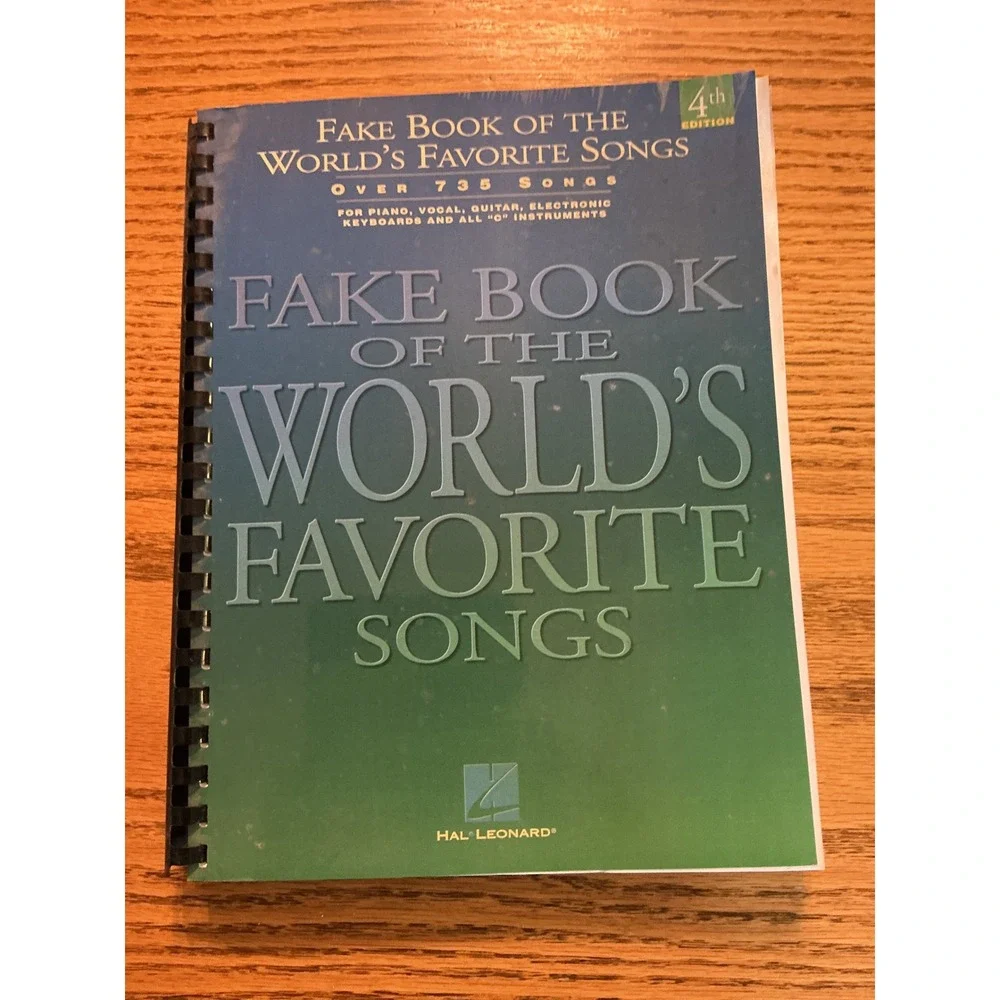 Hal Leonard Fake Book of the World's Favorite Songs 4th Edition 735+ Songs C
